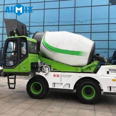 China Mobile Self Loading Concrete Mixer Cement Concrete Mixer Machine for sale