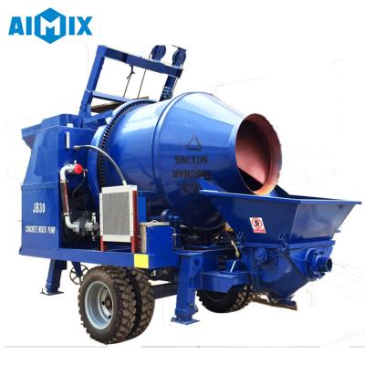 China Ready Mix Portable Concrete Mixer Concrete Pump Machine for sale