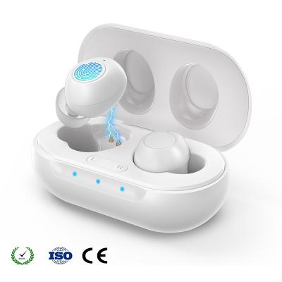 China rechargeable mini digital hearing aids as seen on tv rechargeable tws hearing aids built-in Li Battery for sale