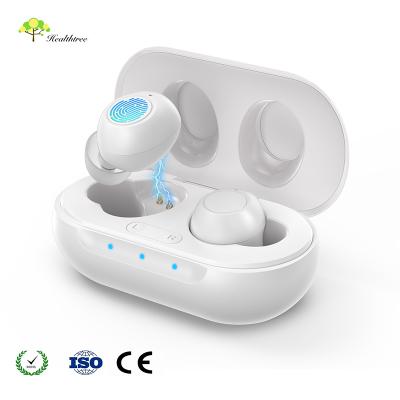 China Mini Ear Gear Mini Rechargeable Hearing Aid Battery Box Hearing Aid Battery Rechargeable Hearing Aid Unit TV Built-in Li Battery for sale