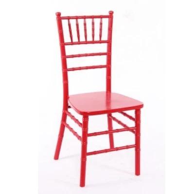 China Durable Outdoor Chinese Solid Wood Ballroom Chiavari Wedding Chairs Furniture for sale