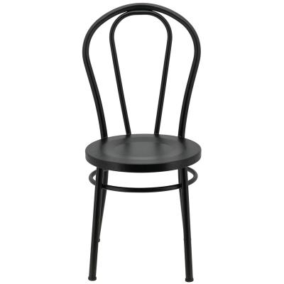 China Convertible Most Popular Metal High Chair Metal Leg Thonet Dining Chairs for sale