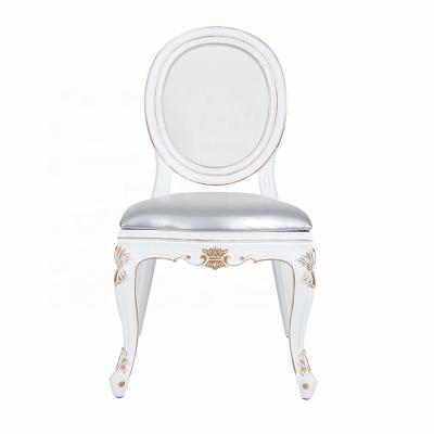 China Resin Wholesale Modern Louis Chair Throne Louis Chair Royal Popular With PU Seat for sale