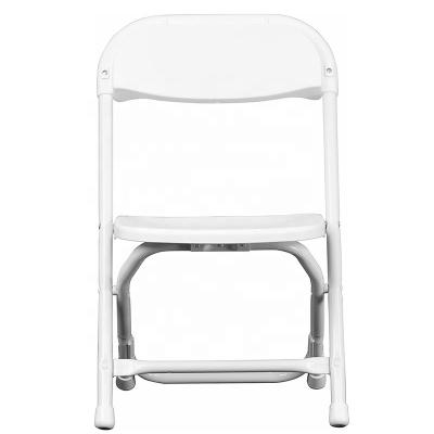 China Safety Comfortable Baby Dining Chair Kids Metal Frame and Party and Event Plastic Folding Chair for Commercial and Residential Use for sale