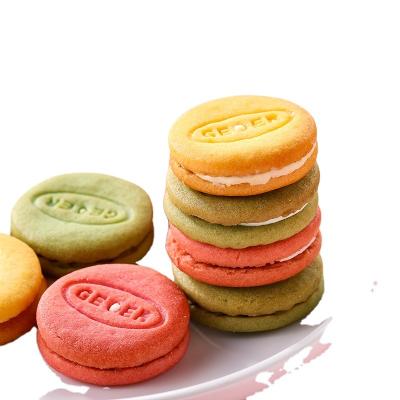 China Food supplies natural low fat low sugar tiramisu macaron nutritious emergency cheese biscuit for sale