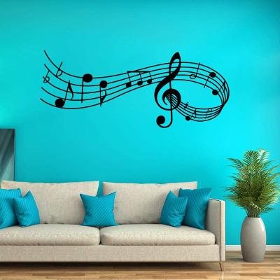 China Removable WALL STICKER Musical Notes Wall Sticker DIY Vinyl Decal Art Mural Wallpaper Home Decor Gift For Kids for sale