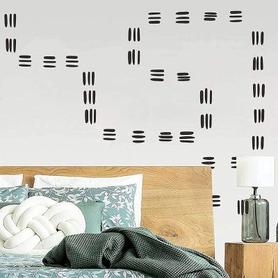 China Window Sticker Line Modern Wall Decals Wall Stickers Boho Stickers for Removable Peel and Stick Wall Decals Office Wall Decals for sale