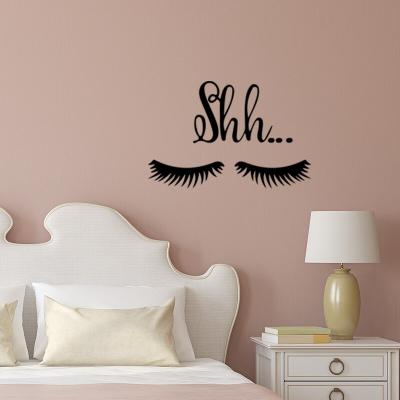 China Cute WALL STICKER Dropshipping Wall Decals Vinyl Wall Stickers Girl Bedroom Decor Eye MI Pattern Wall Stickers Nice for sale