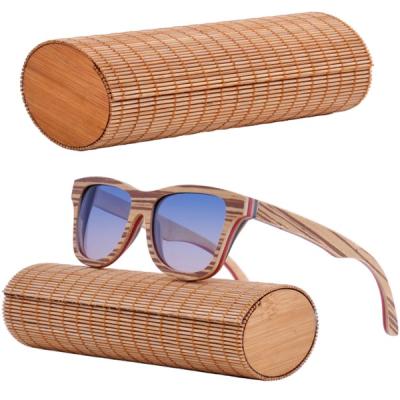 China ZL121 Bamboo Handmade Bamboo Sunglasses Case for sale