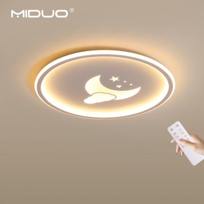 China Surface Mounted Modern Ceiling Lamp LED Indoor Lighting For Home Decoration Kids With Remote Control Led Ceiling Light for sale