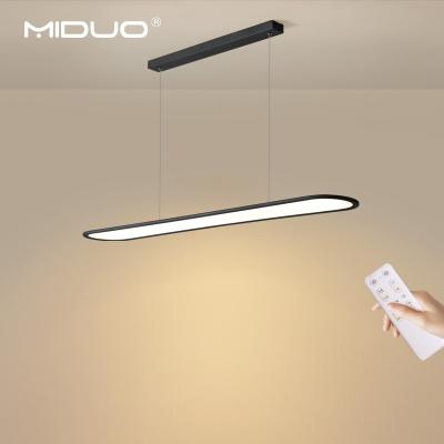 China Modern Simple Style Living Room Pendant Lamp Black Modern Designer Led Chandelier Led Ceiling Lamp for sale