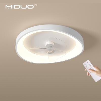 China Bedroom Modern Indoor 42cm Decorative Lighting LED Energy Saving Ceiling Fan Smart Lamp for sale