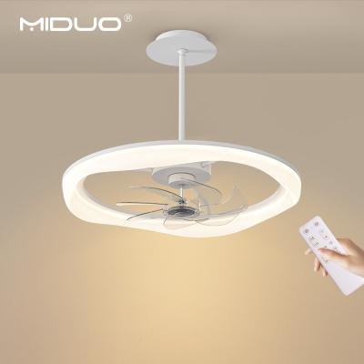 China Modern Smart Ceiling Fan Lamp With Lights Remote Control Ceiling With App Control Bedroom Decor Ceiling Fans Modern for sale