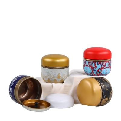 China New Recycled Materials Style Tin Box For Tea Candle Coffee Beans Tin Cans For Candle for sale