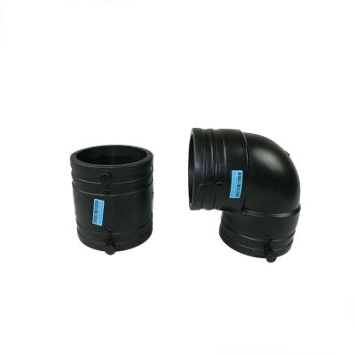 China PE Of Sorts HDPE Electrofusion Pipe Fittings SDR11 SDR17 Pn10 Pn16 110 Mm HDPE Equal Electrofusion Coupling for sale