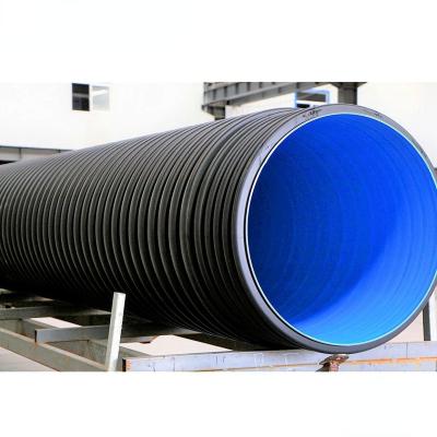 China Industry Agriculture HDPE Double Wall Corrugated Pipe Plastic Water Pipe Dwc Culvert Pipe for sale