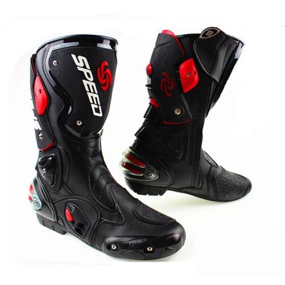 China 2022 Motorcycle Breathable Cycling Shoes Riding Boots Waterproof Racing Sport Shoes Unisex Moto Biker Boot for sale