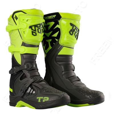 China Breathable Professional Racing Offroad Bottas Motorcycle Boots Enduro Motocross Racing Shoes for sale