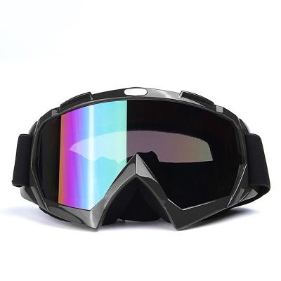 China Protect eyes fashion hot sale manufacture motocross sun visor goggles 2021 custom bike outdoor sport uv400 MX offroad cycling bulletproof glass for sale