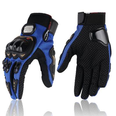 China High Quality Gear Full Finger Protector Motorcycle Moto Full Finger Scooter Touch Screen Breathable Riding Off-Road Gloves for sale