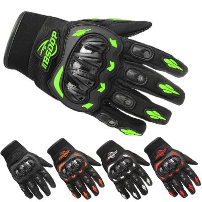 China 2021 Custom Motorcycle High Quality Breathable Full Finger Gloves Full Finger Outdoor Sports Racing Protection Riding Cross Dirt Bike Glove for sale