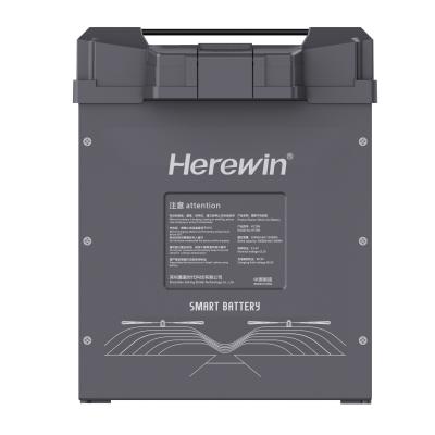 China 14S 22000 mAh 51.8V 25C Lipo Uav Drone Bateria Herewin Bateria inteligente de lipo para drone à venda