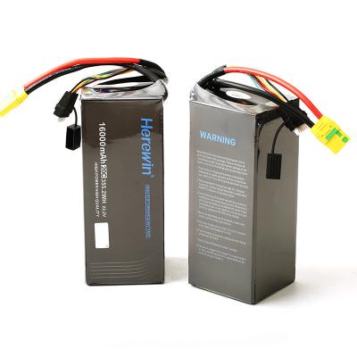 China Drone Lipo Battery 6s 16000mah Voltage Herewin 22.2V 25C For UAVs for sale