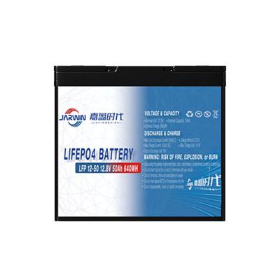 China Jarwin 12.8V 50Ah 12V Lead Acid Replacement Lithium Battery 0.64KWH 4S1P for sale