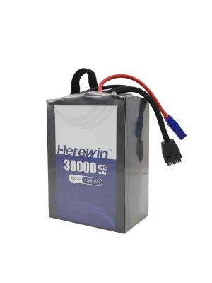 China 30C 30000mah Drone Lithium Battery 53.2V 14S Lithium Polymer Battery for sale