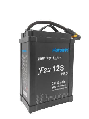 China 12S Drohnenbatterie 22000mah 44.4V 25C Smart UAV Drohnenbatterie zu verkaufen