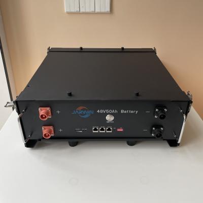 Κίνα IP65 50Ah 48v Rack Mount Lithium Battery για οικιακή ηλιακή ενέργεια και υποστήριξη σταθμού βάσης προς πώληση