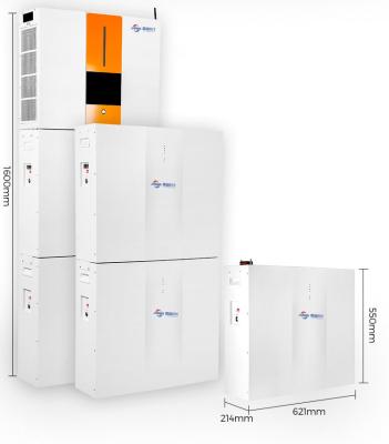 China Todo en uno 10.24KWH 51.2V 100Ah Sistema de batería de almacenamiento de energía para el hogar en venta