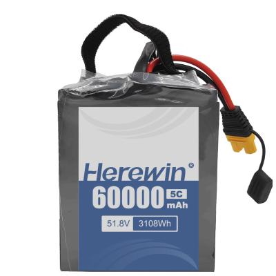 China Herewin Semi-Solid State Battery 14S2P 51.8V 60000mAh for Long-Lasting and High-Capacity for sale