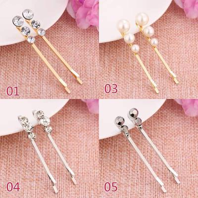 China Fashion Hair Clip Bobby Pins Fashion Pearl Hairgrip Accessories For Women Barrette Hair Clip Hairpin for sale