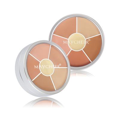 China Whitening Maycheer Beauty Makeup Full Coverage Concealer Cream Wholesale Oil-control 6 Colors Waterproof for sale