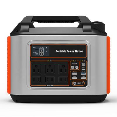 China Type C Hot Sale Outdoor Charge 500Watt Car Charger  Lithium Battery Portable Solar Generator Power Station for sale