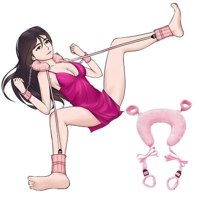 China Free Shipping Oneai Sexy Sm Fun Hand And Leg Bondage Split Toy For Female for sale