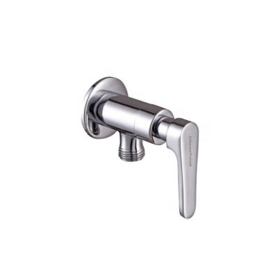 China Direct Water Level Adjustment Factory Supply Brass Chrome Plating Toilet Angle Valve Faucet Faucet for sale