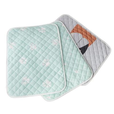 China Viable Washable Dog Pee Mat Puppy Training Urine Diaper Pads Reusable Dog Potty Pee Pad for sale