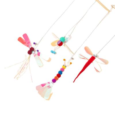 China Cat Feather Toys Interactive Cats Enigma Viable Magic Wand Toys Interactive Cat Feather Toy for Kitty Kitten Scratching Exercise Toy for sale