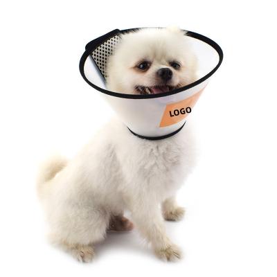 China Pet Protective Equipment Circle Cat Dog Anti-Bite Anti-Scratch Collar Viable Beauty Headwear for sale