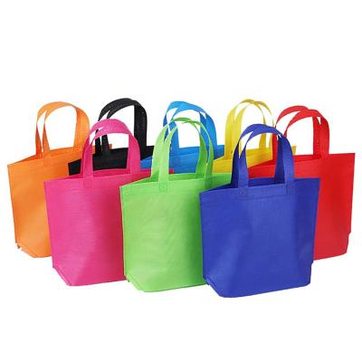 China New Arrival 2023 Stock Ready Size Eco-friendly High Quality Reusable Nonwoven Shopping Tote Bag Customizable for sale