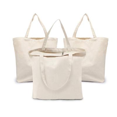 China Cheap Price Reusable Manufacturer Plain Canvas Cotton Tote Shopping Bag for sale