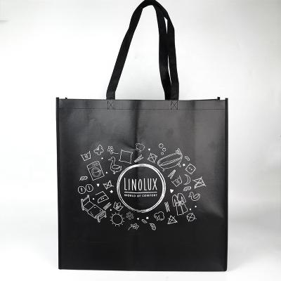 China Customized Reusable Eco-Friendly Promotional PP Nonwoven Fabric Laminated Shopping Tote Bag for sale