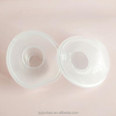 China BPA Free Factory Wholesale Food Grade Nursing Accessories Reusable Breast Shell Milk Collector Breast Shield Milk Collector for sale