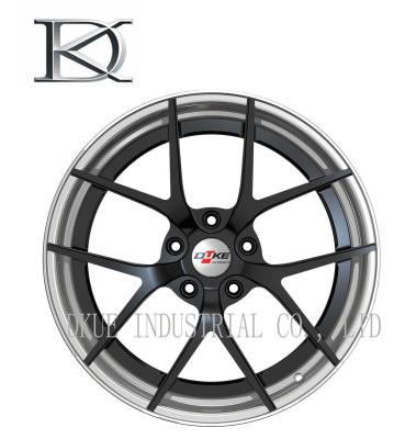 China Black Concave Forged Wheels for sale