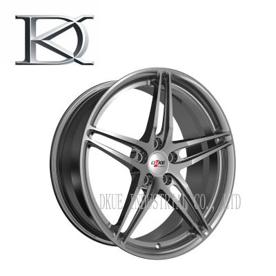 China Replica Hyundai 5 Hole Concave Monoblock Wheels One Piece 22 Inch for sale