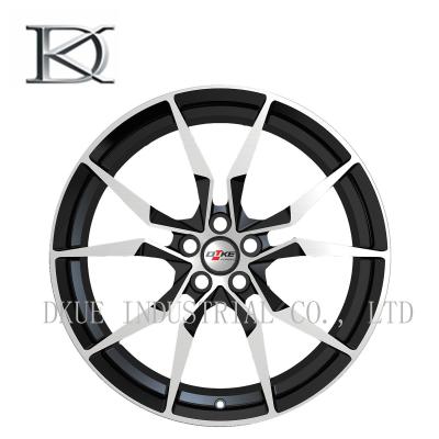 China High Profile Forged Racing Alloy Wheels 20 Inch / Black Chrome Wheels For Vehicle for sale