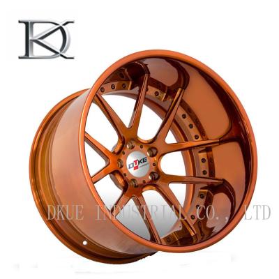 China Deep Dish Car Racing Wheels 22