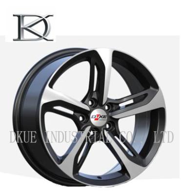 China 18 Inch Custom Wheels Car Rims Personalized Private Sliver Machined Face for sale